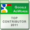 Google AdWords Top Contributor 2011