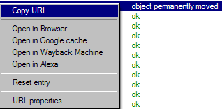 Xenu - Copy URL Xenu - Copy URL